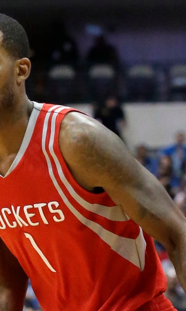 Rockets try to confront Mavericks' Mejri at locker room